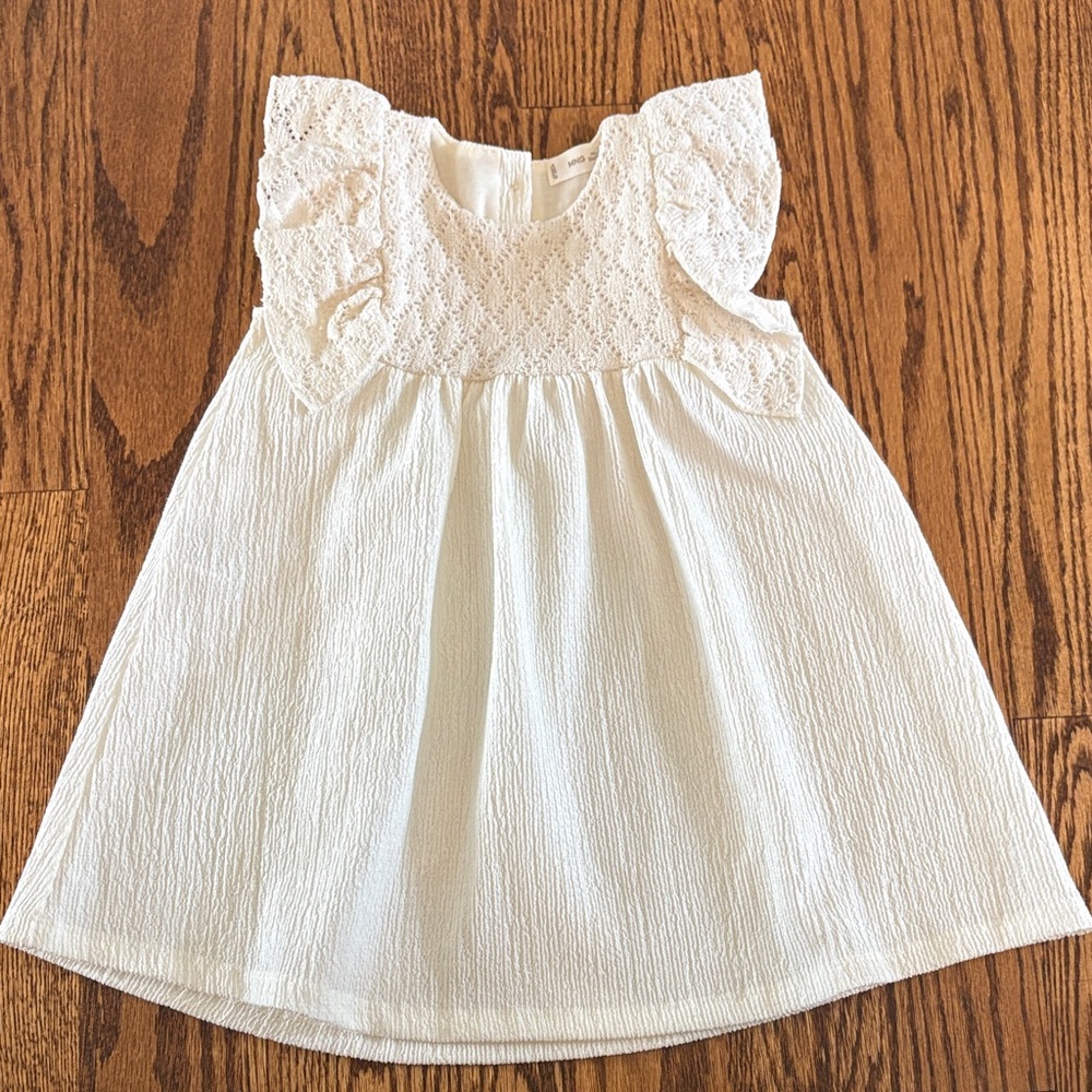 Mango Ivory Dress